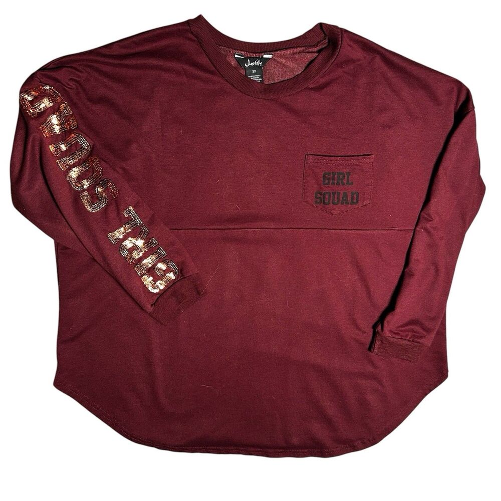 Justify Girl‎ Squad 3X Sweatshirt